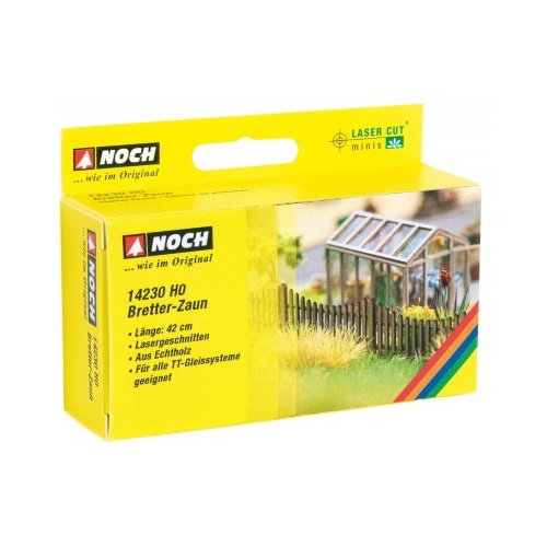 Noch - HO Timber Fence 