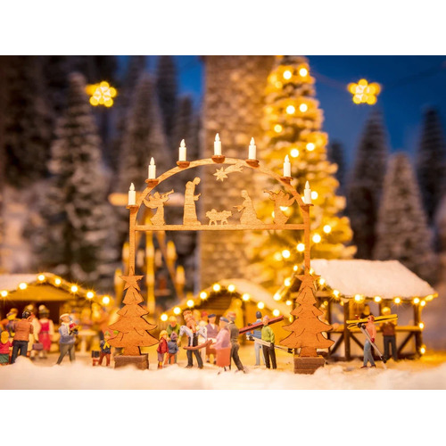 Noch - HO Christmas Market Entry Arch 