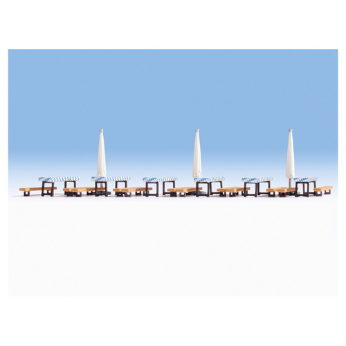 Noch - HO Beer Garden Accessories 