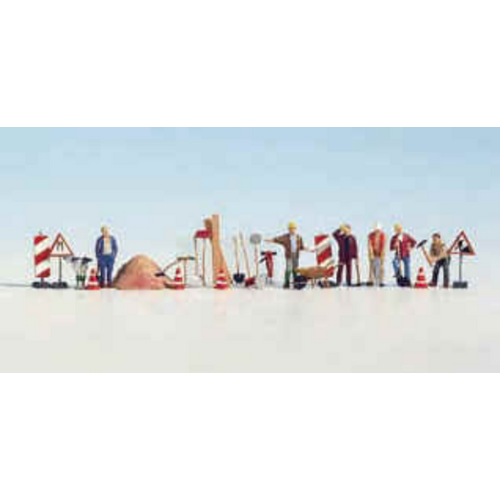 Noch - HO Workers And Tools 