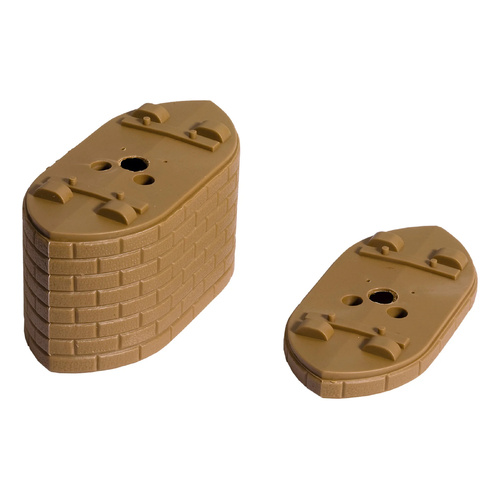 Noch - HO Pontoon Piers 5 Pieces, Each 0.5cm High