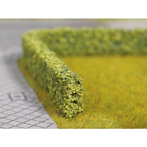 Noch - HO, TT, N Model Hedges Green, 2 Pieces, 1.5 x 0.8cm, Each 50cm Long