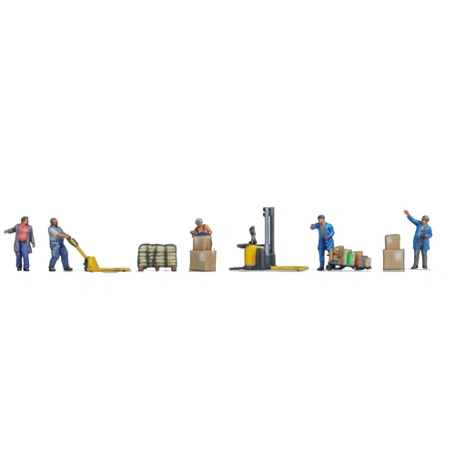 Noch - N Warehousemen 3D-Master