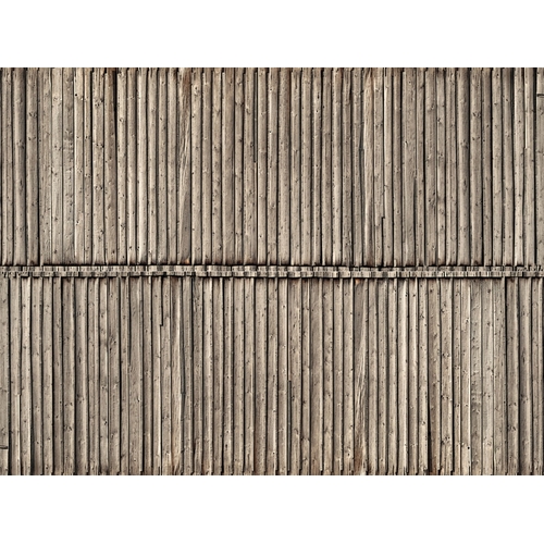 Noch - HO Cardboard Sheet -  Timber Wall (25x12.5cm) - 56664