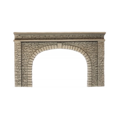 Noch - HO Tunnel Portal Double Track, 22 x 13cm