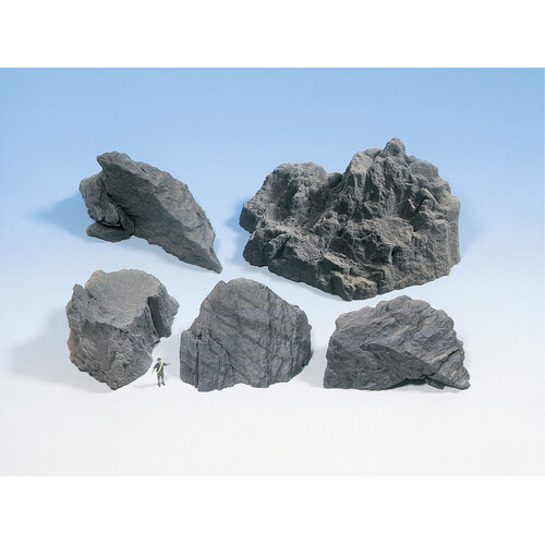 Noch - HO Rock Pce - Granite (5 Pce) - 58451