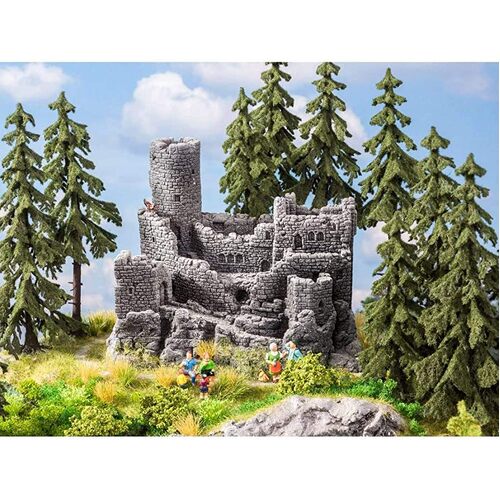 Noch - Castle Ruin 15.5 x 10cm - 12cm High - 58609