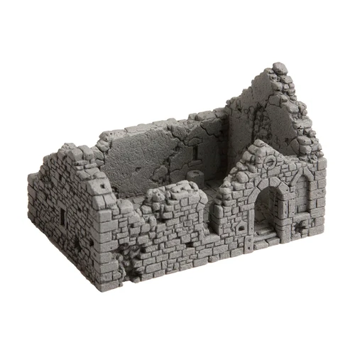 Noch - HO Chapel Ruin 10.5cm x 6.7cm, 6.7cm High