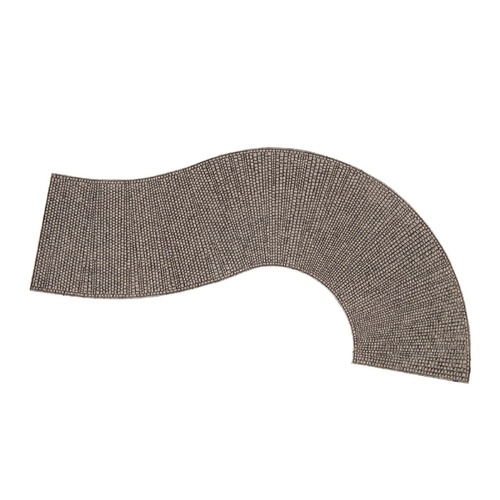 Noch - HO Structured Curve “Cobblestone” 7.5cm Wide, Approx. 32cm Long