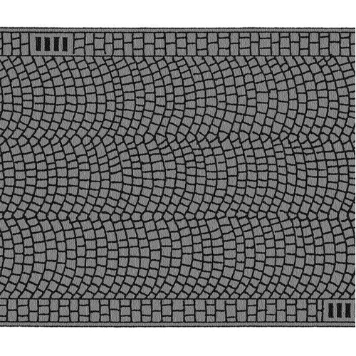 Noch - HO Cobbled Pavement 100 x 6.6 Cm