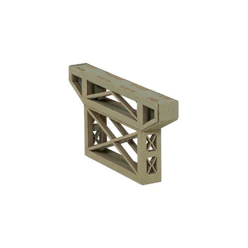 Noch - HO Bridge Pier Adapter Piece 