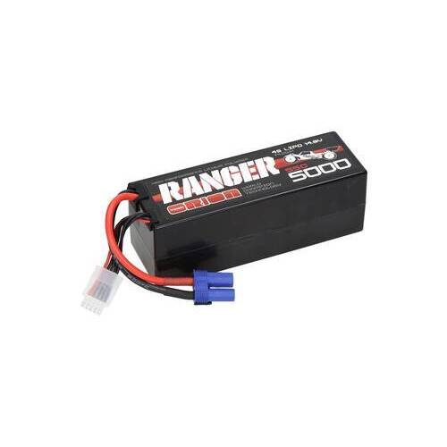 Ranger - LiPo Battery 14.8v 4S 5000mah 55C Ranger w/EC5