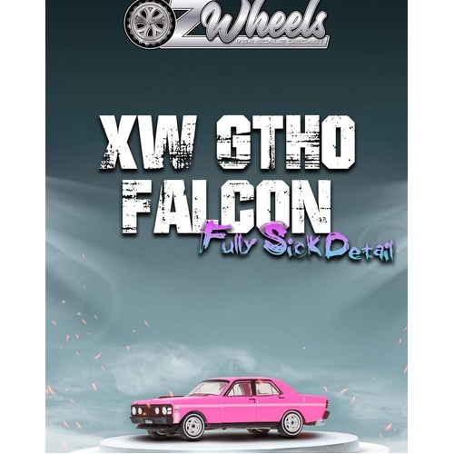 Oz Wheels - 1/64 Fully Sick Detail Series One Ford XW GTHO Falcon Pink