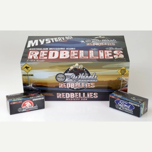Oz Wheels - 1/64 Redbellies Clutch 1 Full Carton 36 Pieces