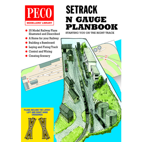 Peco - N Gauge Setrack Plan Book - IN1