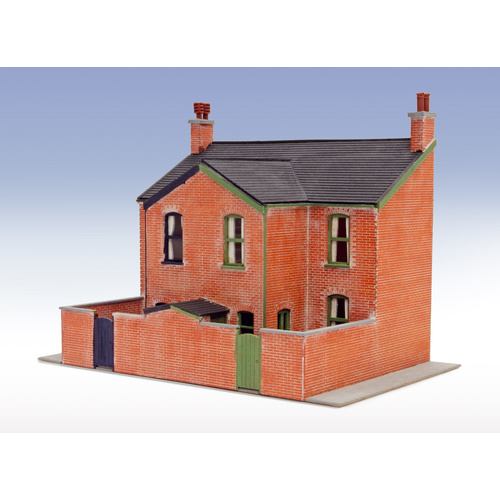 Peco - Victorian Low Relief House Backs L/cut