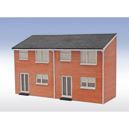 Semi-Det House Backs Laser Cut Kit