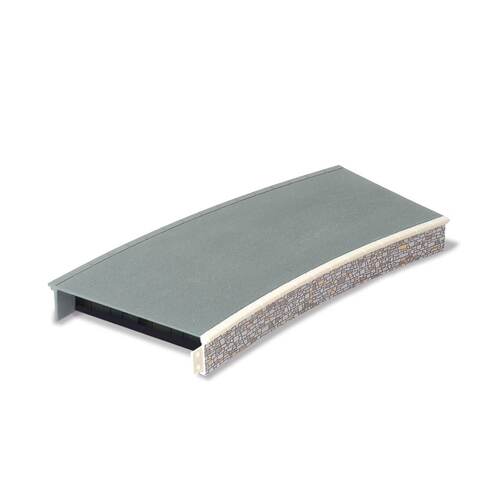 Peco - HO/OO Platform Curved - Stone - ST293