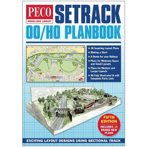 Peco -  HO/OO Set Track Plan Book 5th edition - STPOO