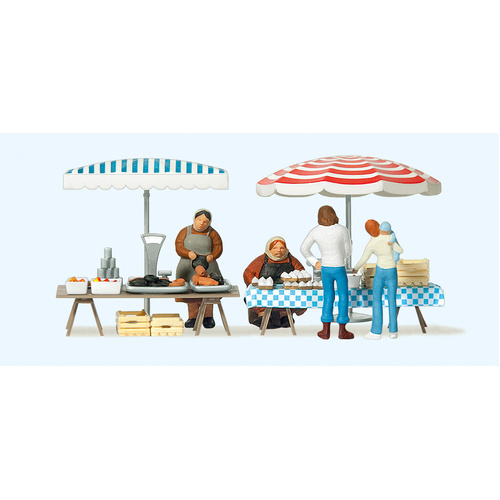 Preiser - Market Stalls - 10052