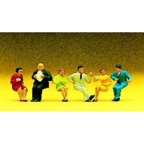 Preiser - Seated Diners - 10103