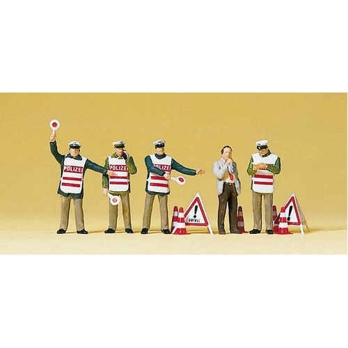 Preiser - Rbt Police W/Access. - 10419