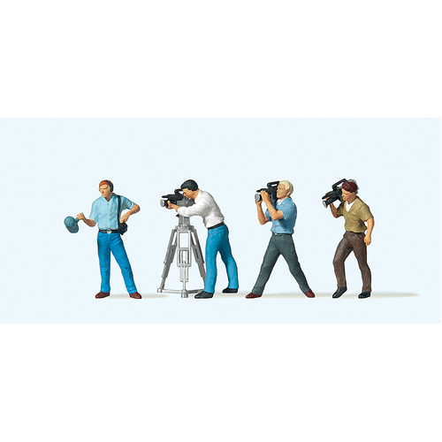 Preiser - Tv Crew - 10421