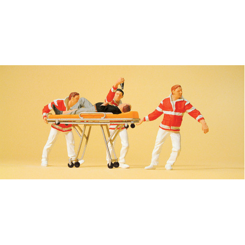 Preiser - Paramadics W/Stretcher - 10532