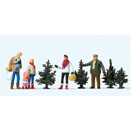 Preiser - Christmas Tree Sale - 10627