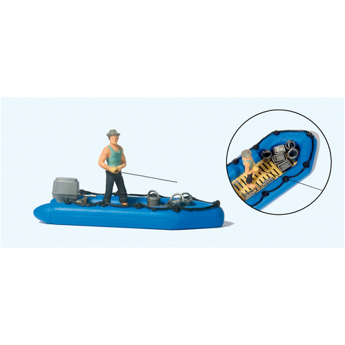 Preiser - Angler In Dinghy - 10687