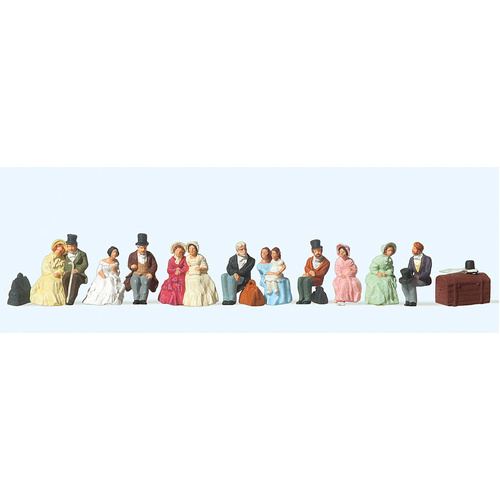 Preiser - Sitting Passengers 1847 - 12045