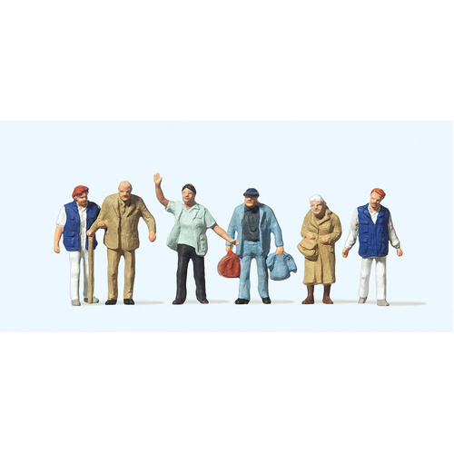 Preiser - Travellers Aid, Travellers - 14046