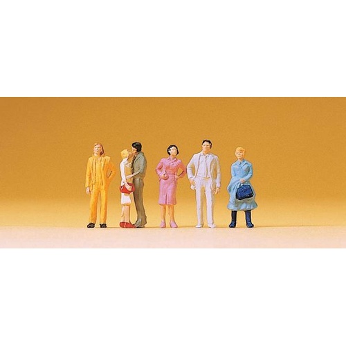 Preiser - Passers-By (6 Figures) - 14137