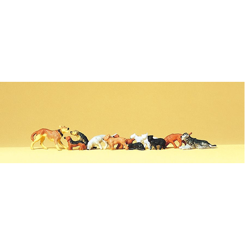 Preiser - Dogs, Cats - 14165