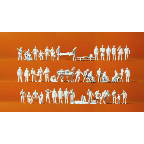 Preiser - 52 Emergency Response Services Kit - 16362