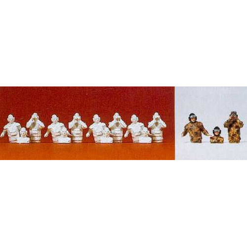 Preiser - U/P Crew For Llpz German Fed. Forces - 16531