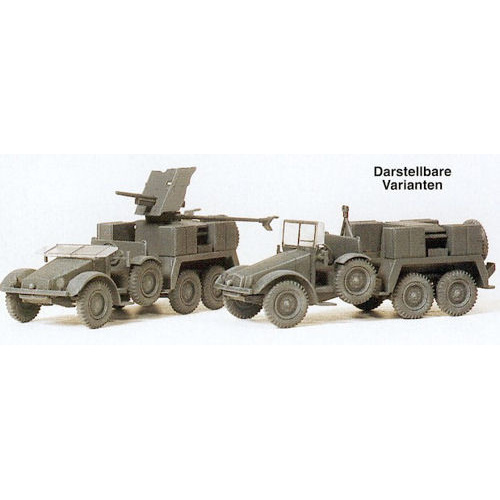 Preiser - U/P Limber Kfz 69 Krupp 1939-45 Kit - 16553