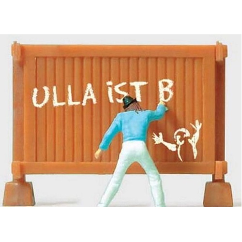 Preiser - Graffiti Sprayer - 28095