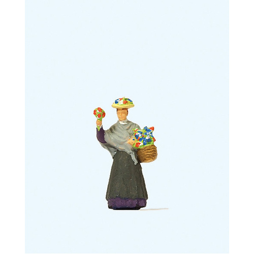 Preiser - Flower Seller - 28106