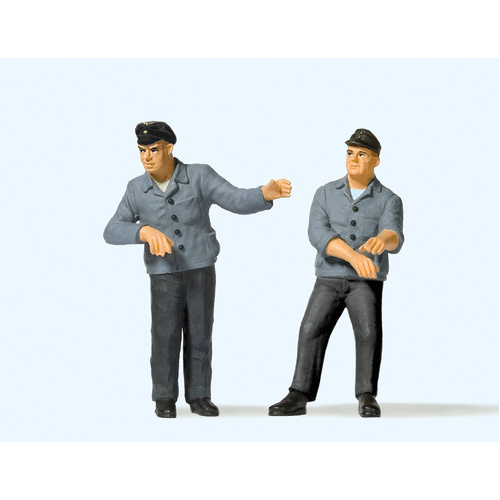 Preiser - G Engine Driver And Fireman (2) - 44919