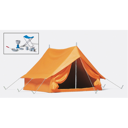 Preiser - G Camping Tent (Kit) - 45215