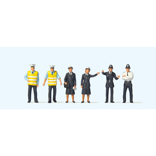 Preiser - Oo 1:76 British Police (6) - 73004