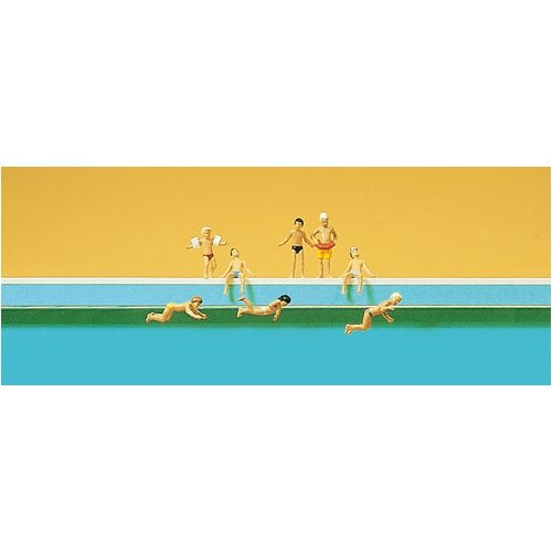 Preiser - N Children Poolside - 79091
