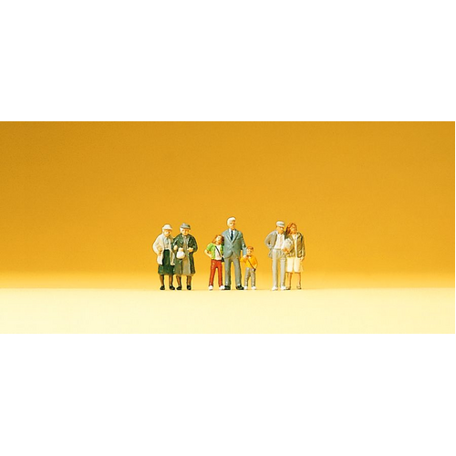 Preiser - N Shopping Promenade - 79095