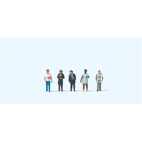 Preiser - N Equal Rights Protestors - 79164