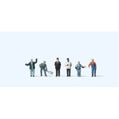 Preiser - N U.S.Railway Personnel - 79200