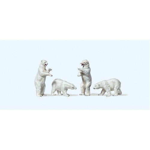 Preiser - N Polar Bears - 79716