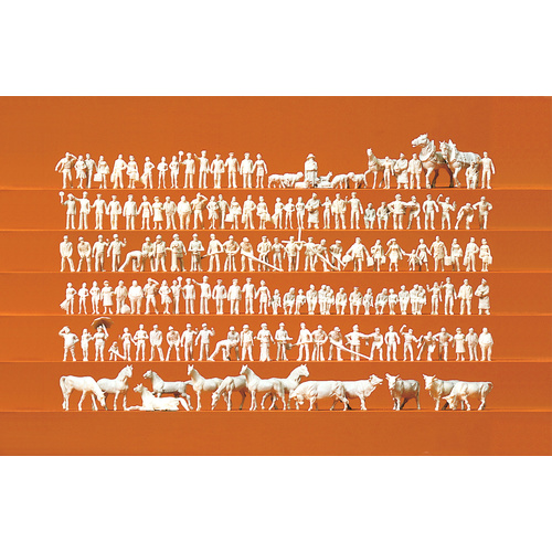 Preiser - Z 160 Unpainted Figures - 88500