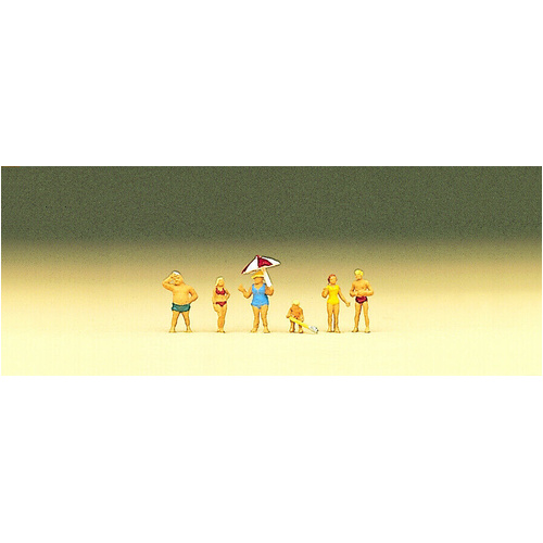 Preiser - Z Family On Beach - 88524