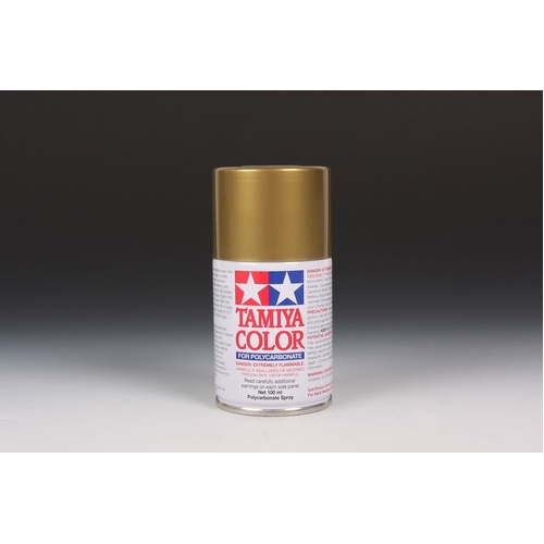 Tamiya - Spray Gold - For Polycarbonate -100ml - 86013-A00